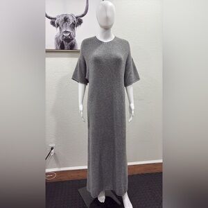 Zara Charcoal Long Sleeve Dress